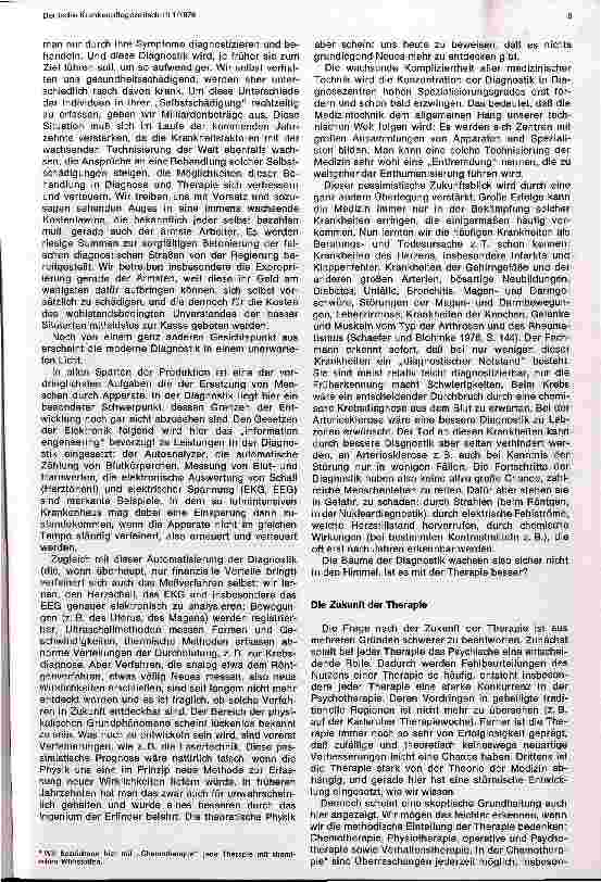 Vorschauseite 4: Zukunftsperspektiven und Tendenzen in der Medizin