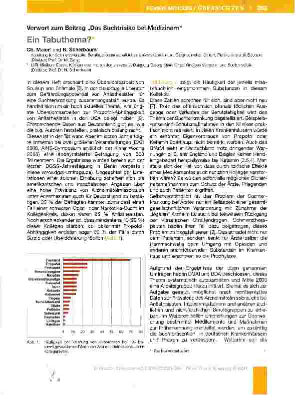 Vorschauseite 1: Ein Tabuthema?