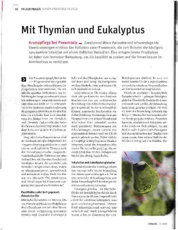Vorschauseite 1: Mit Thymian und Eukalyptus