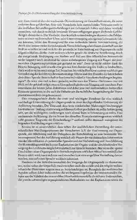 Vorschauseite 5: Plädoyer für die (Weiterentwicklung der) Entscheidungslösung