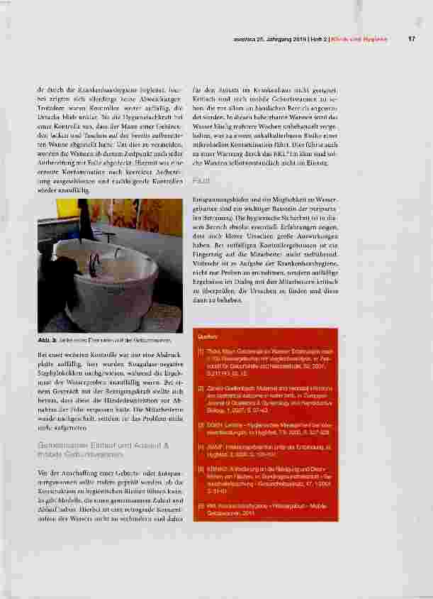 Vorschauseite 4: Geburtswannen im Katholischen Klinikum Mainz