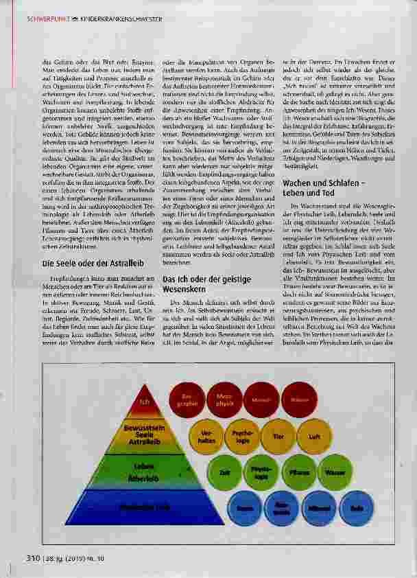 Vorschauseite 2: Zum Menschenbild der Anthroposophischen Medizin und Pflege