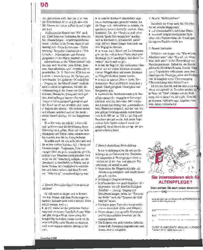 Vorschauseite 3: Pflegeorganisation: Gegen Augenwischerei bei Stellenberechnungen