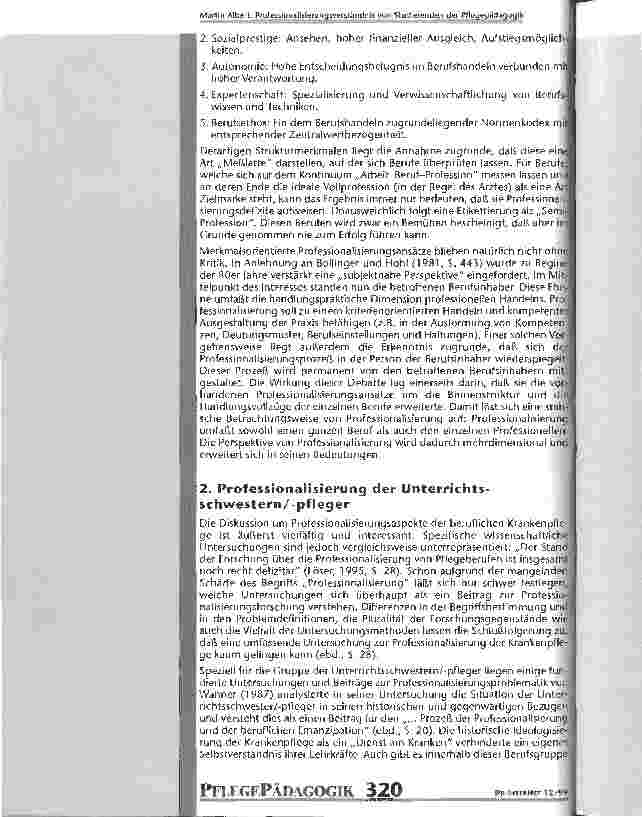 Vorschauseite 3: Professionalisierungsverständnis von Studierenden der Pflegepädagogik