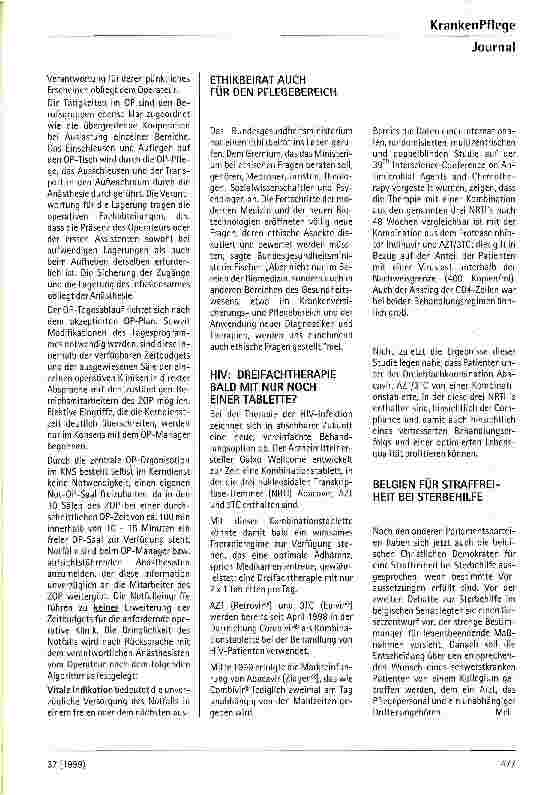 Vorschauseite 5: Das OP-Statut Ergebnis vertrauensvoller interdisziplinärer Zusammenarbeit im OP