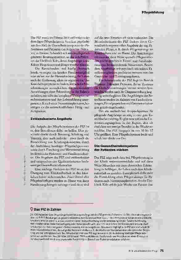 Vorschauseite 2: EXPERTINNEN KLÄREN AUF