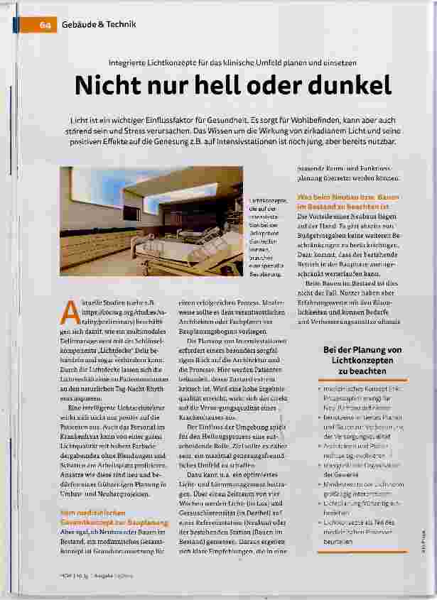 Vorschauseite 1: Nicht nur hell oder dunkel