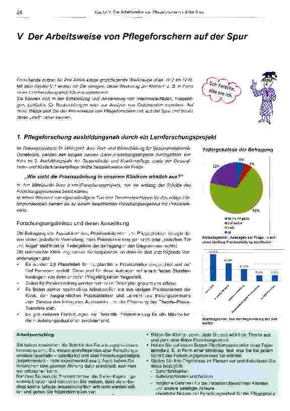 Vorschauseite 1: Der Arbeitsweise von Pflegeforschern auf der Spur