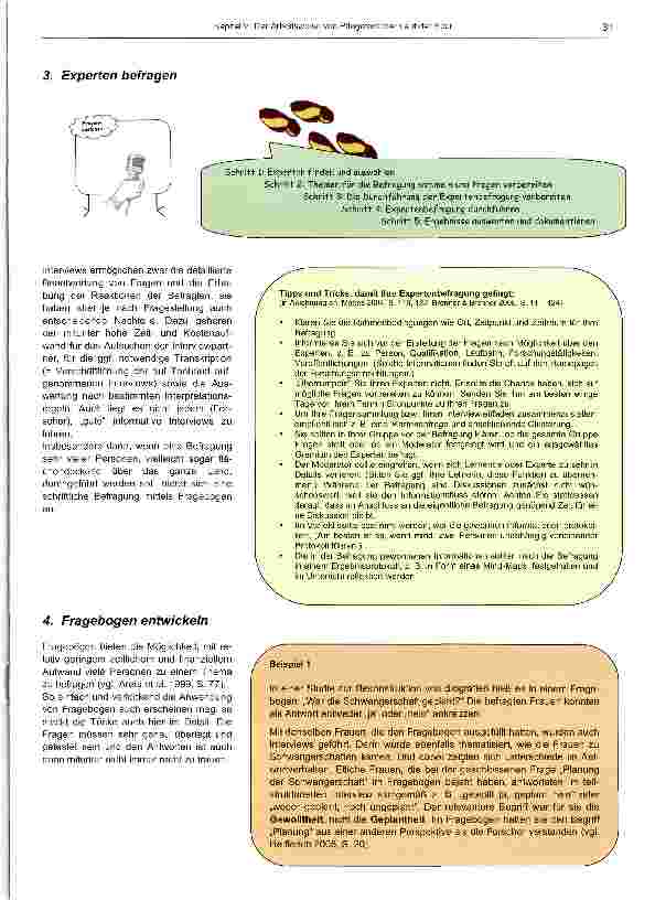 Vorschauseite 4: Der Arbeitsweise von Pflegeforschern auf der Spur