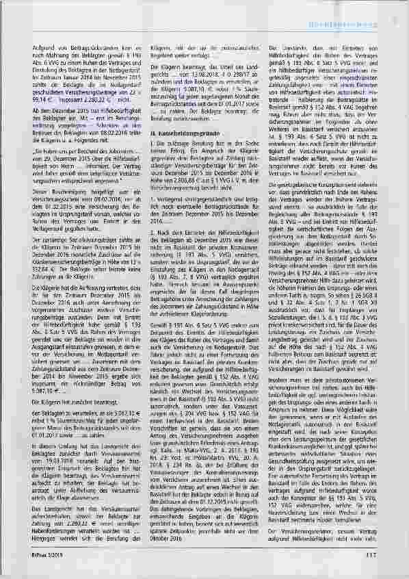 Vorschauseite 2: Zur privaten Krankenversicherung