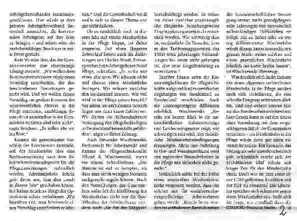 Vorschauseite 2: Ein schneller Konsens ist nicht in Sicht