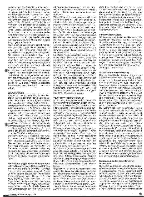 Vorschauseite 2: Psychologische Ausbildung, Fortbildung und Betreuung des Pflegepersonals einer Abteilung für Querschnittgelähmter