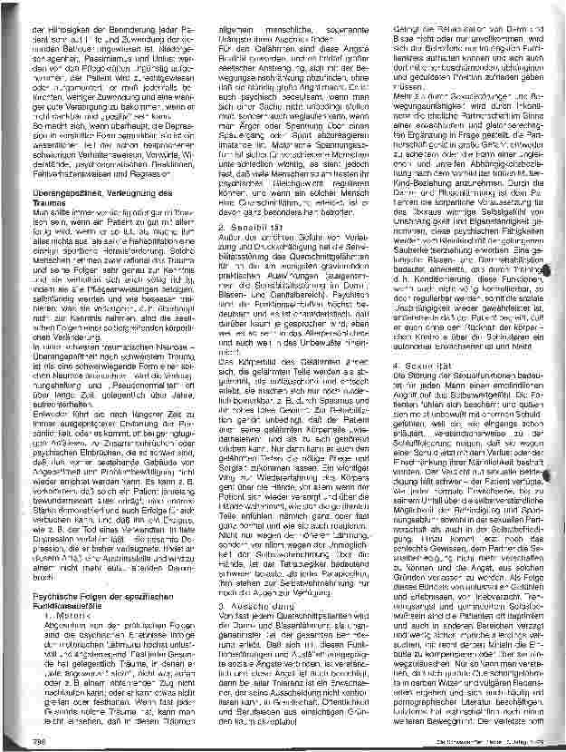 Vorschauseite 3: Psychologische Ausbildung, Fortbildung und Betreuung des Pflegepersonals einer Abteilung für Querschnittgelähmter