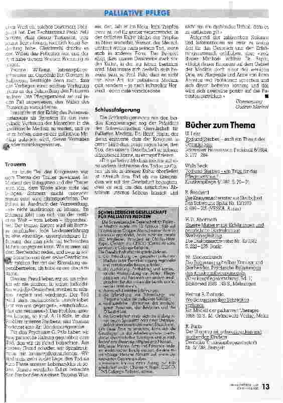 Vorschauseite 4: Pflege, die nur noch lindern will