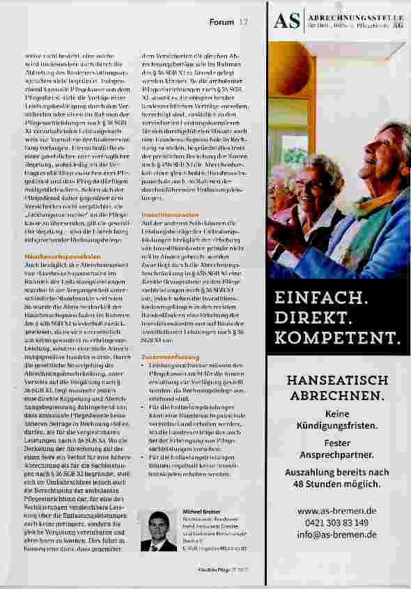Vorschauseite 2: Veränderungen bei Entlastungsleistungen