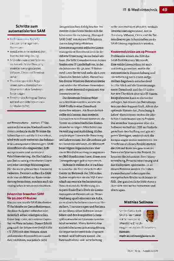 Vorschauseite 2: Gesunde und ganzheitliche Lizenzverwaltung