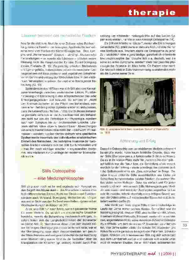 Vorschauseite 3: Osteopathie Teil I
