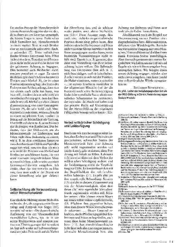 Vorschauseite 2: Respekt und Menschenwürde