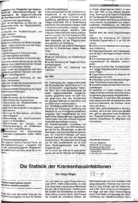 Vorschauseite 2: Die Hygiene-Fachkraft