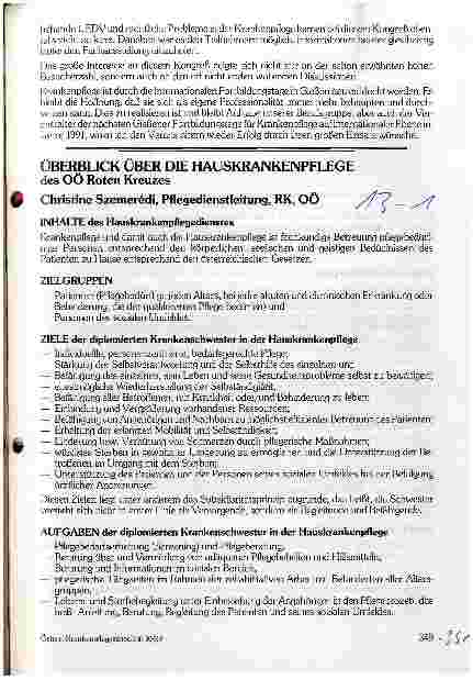 Vorschauseite 1: Überblick über die Hauskrankenpflege