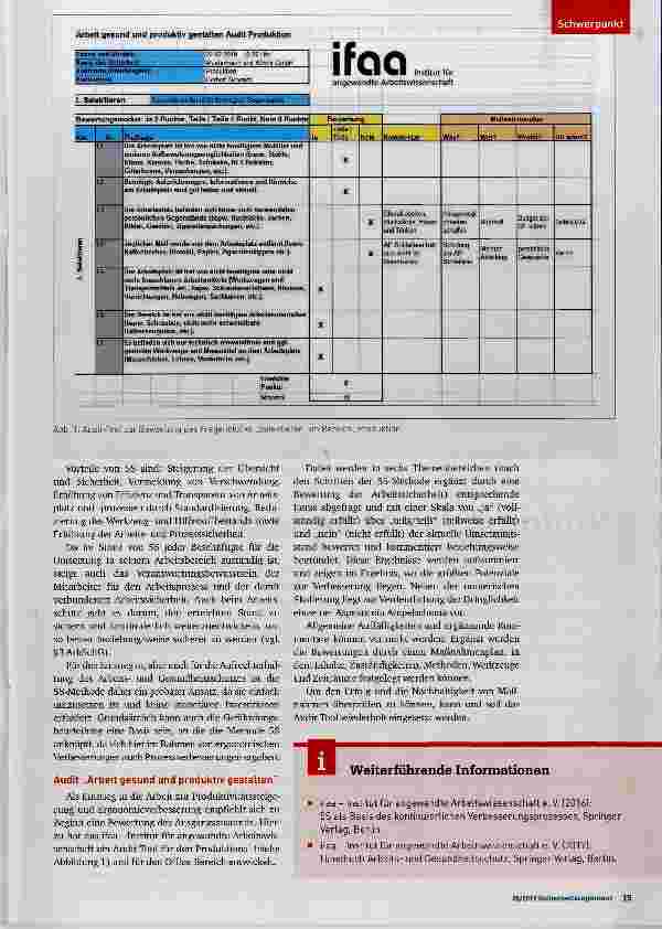 Vorschauseite 2: Gemeinsam für mehr Produktivität und Leistungsfähigkeit