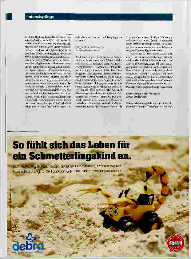 Vorschauseite 3: Überpflege - kann negative Folgen haben