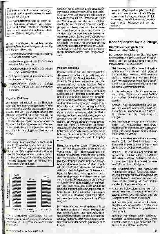 Vorschauseite 3: Pädiatrische Intensivpflege: Erkenntnisse der Umgebungsneonatologie - Konsequenzen für die Pflege auf der Intensivstation -