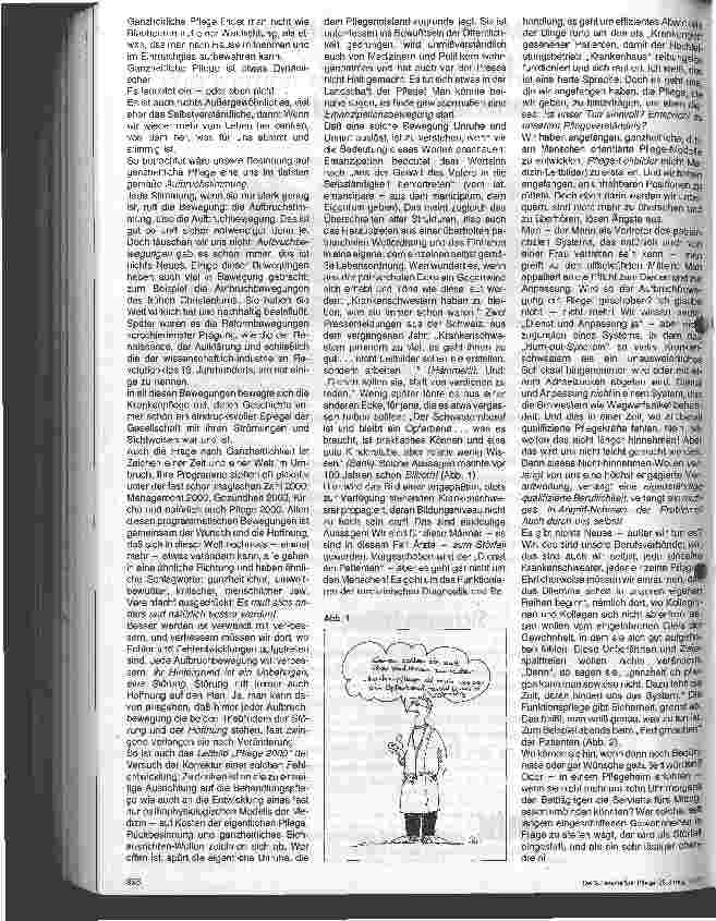 Vorschauseite 2: Ganzheitliche Pflege - Wie werden wir diesem Anspruch gerecht? Die Pflegenden zwischen Realität und Hoffnung