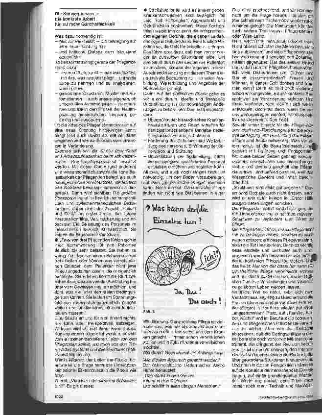 Vorschauseite 5: Ganzheitliche Pflege - Wie werden wir diesem Anspruch gerecht? Die Pflegenden zwischen Realität und Hoffnung