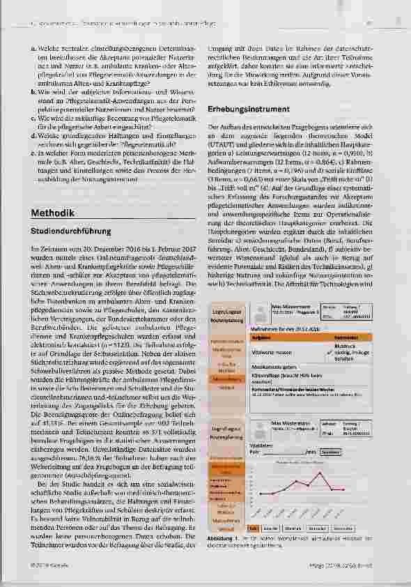 Vorschauseite 3: Telematische Anwendungen in der ambulanten Pflege: Die Perspektive von Pflegekräften