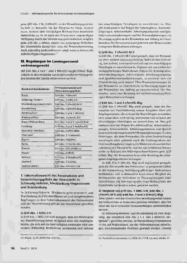 Vorschauseite 4: Informationsrecht des Personalrates bei Einstellungen