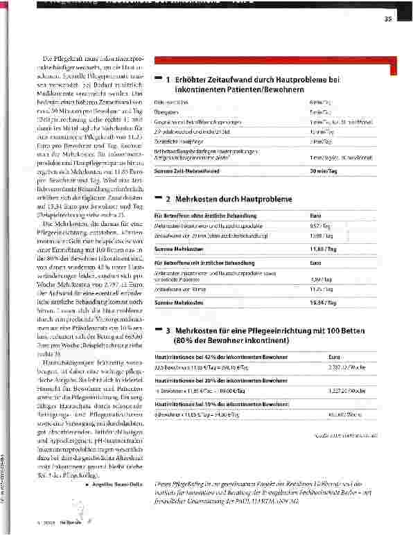 Vorschauseite 2: Inkontinenz - und die Folgen?
