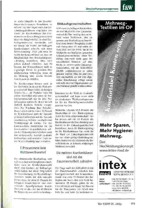 Vorschauseite 3: Die Vielfalt der Einkaufsgemeinschaften bietet für jeden etwas