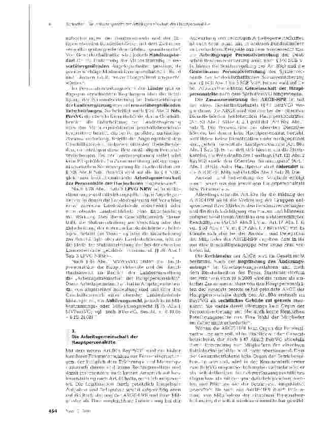 Vorschauseite 2: Das Anhörungsrecht der Arbeitsgemeinschaft der Hauptpersonalräte