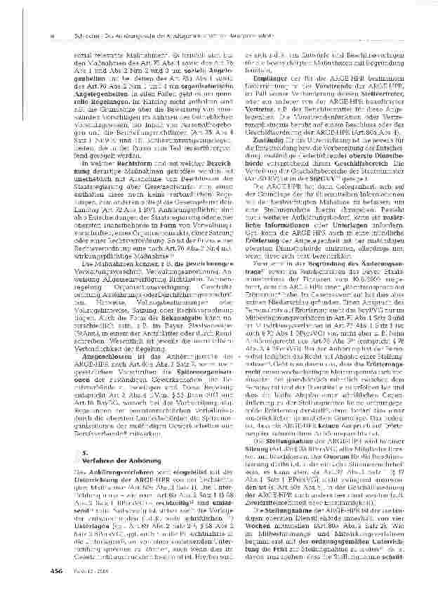 Vorschauseite 4: Das Anhörungsrecht der Arbeitsgemeinschaft der Hauptpersonalräte