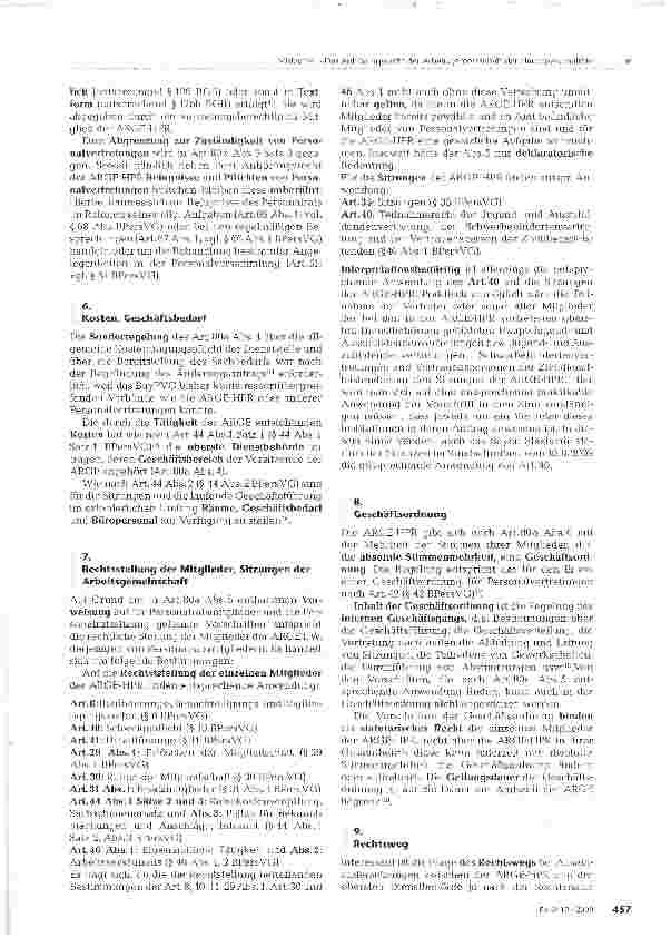 Vorschauseite 5: Das Anhörungsrecht der Arbeitsgemeinschaft der Hauptpersonalräte