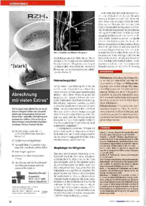 Vorschauseite 2: Hüftsonografie in den ersten Lebenstagen