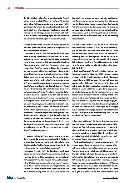 Vorschauseite 3: SLSP: 504 Bibliotheken und 2. 1 Millionen Recherchezugriffe unter einem Hut