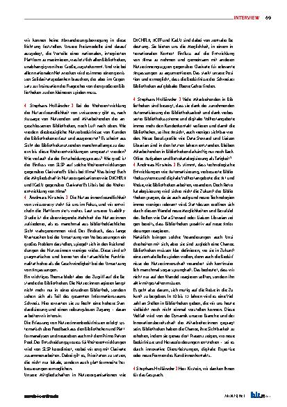 Vorschauseite 4: SLSP: 504 Bibliotheken und 2. 1 Millionen Recherchezugriffe unter einem Hut