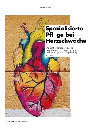 Vorschauseite 1: Spezialisierte Pflege bei Herzschwäche