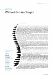 Vorschauseite 2: Leitlinie Wehret den Anfängen