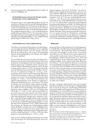 Vorschauseite 6: Abstinenz: Orientierung, Hilfsmittel oder Voraussetzung für Legalbewährung?