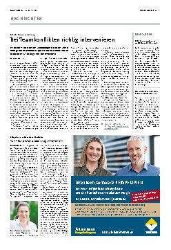 Vorschauseite 1: Bei Teamkonflikten richtig intervenieren