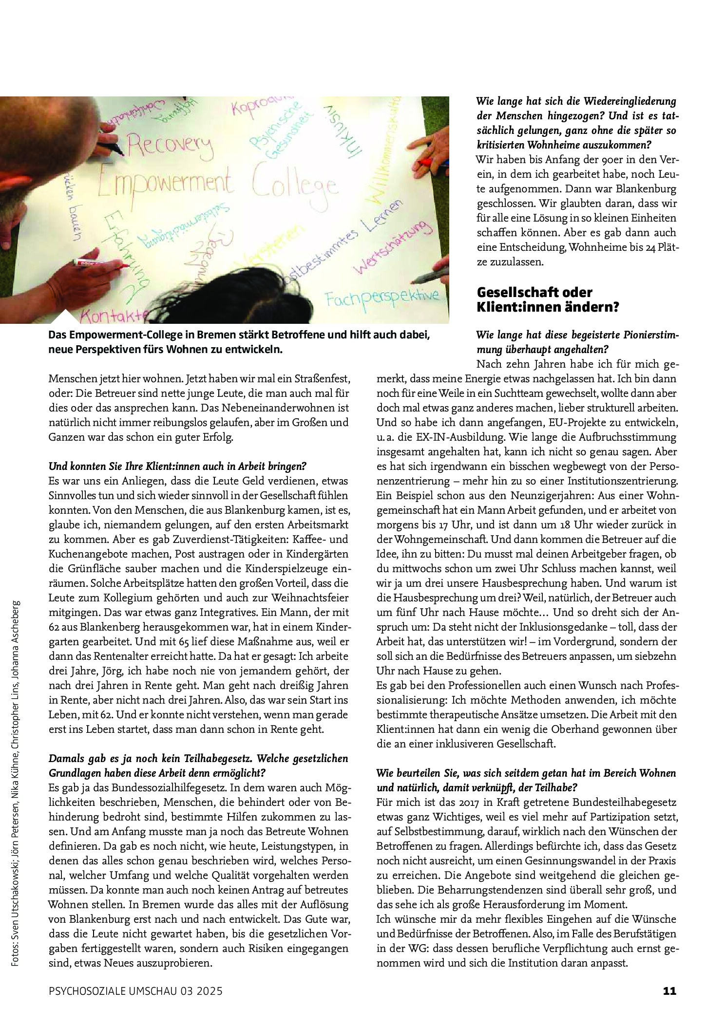 Vorschauseite 2: Psychiatriereform 2.0