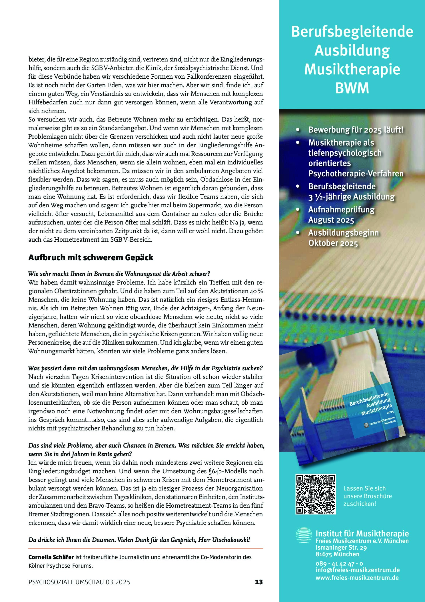 Vorschauseite 4: Psychiatriereform 2.0