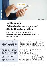 Vorschauseite 1: Einfluss von Patientenbewertungen auf die Online-Reputation