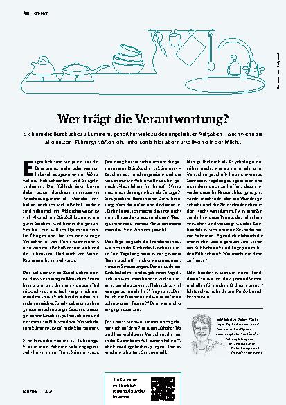 Vorschauseite 1: Wer trägt die Verantwortung?
