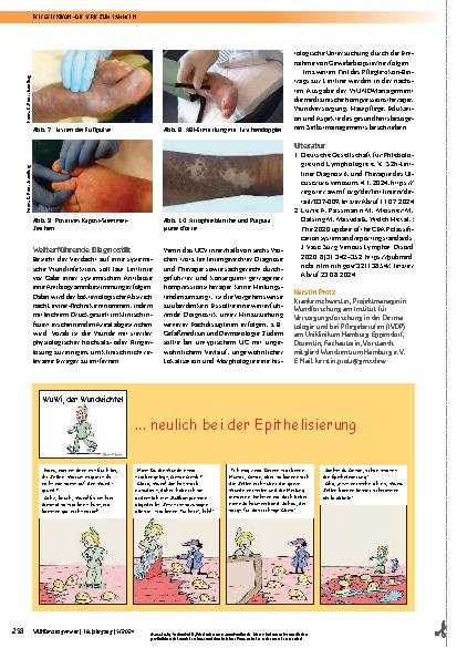 Vorschauseite 3: Praxisaspekte der AWMF S2k-Leitlinie „Diagnostik und Therapie des Ulcus cruris venosum“, Teil 1