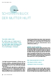 Vorschauseite 1: SCHON EIN BLICK DER MUTTER HILFT