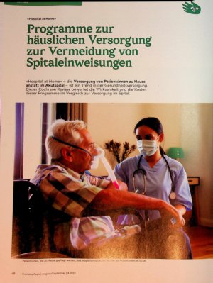 Vorschauseite 1: Programme zur häuslichen Versorgung zur Vermeidung von Spitaleinweisungen
